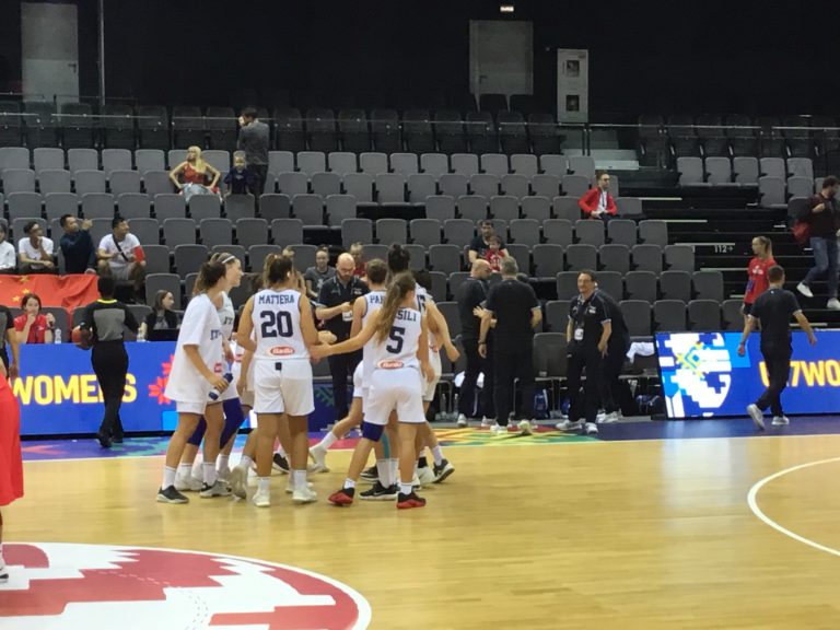 BASKET- L’ITALIA U17 BATTE LA CINA E IPOTECA IL SECONDO POSTO