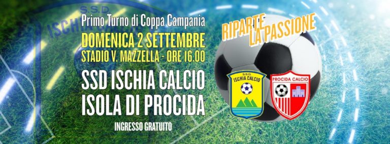 Guarda la replica della partita Ischia Calcio vs Procida Calcio di Coppa Italia.