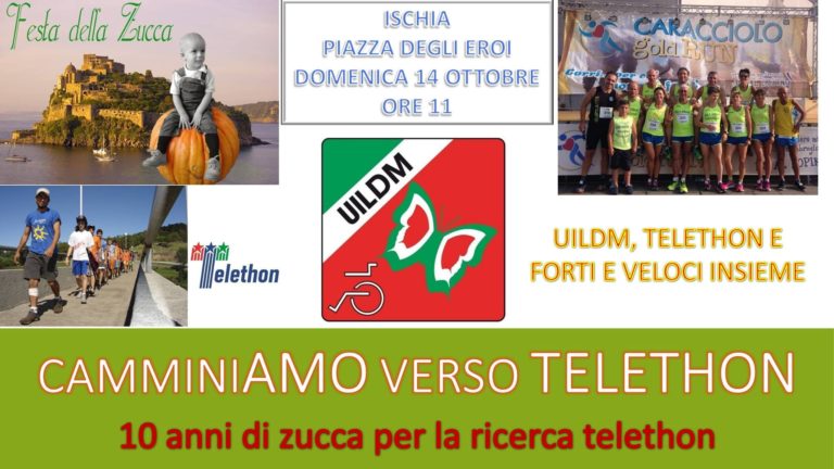 Camminiamo verso Telethon: domani la marcia di beneficenza