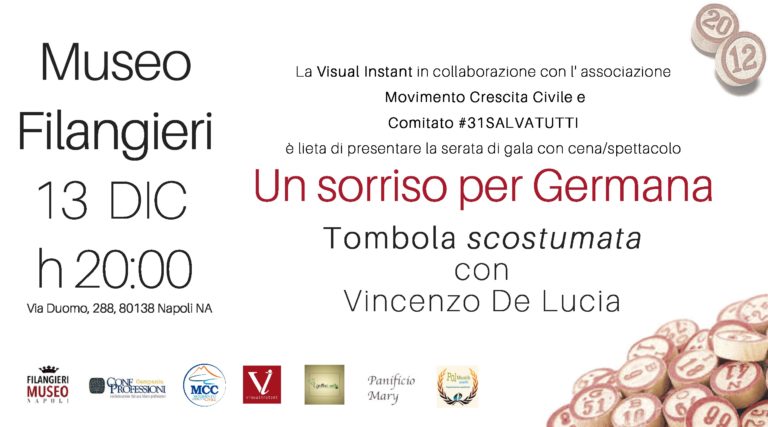 EVENTI – “Un sorriso per Germana”, Confprofessioni alla “Tombola scostumata”