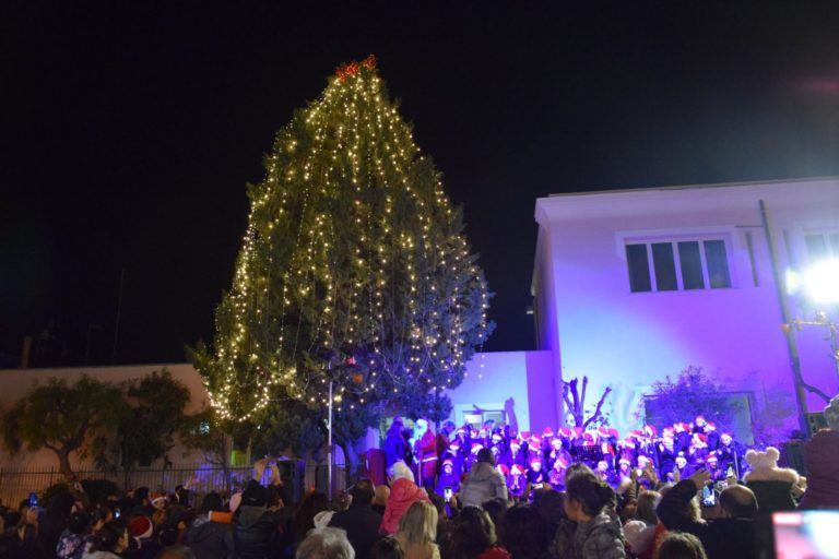 VIDEO – FORIO, ACCESO L’ALBERO DELLA SPERANZA