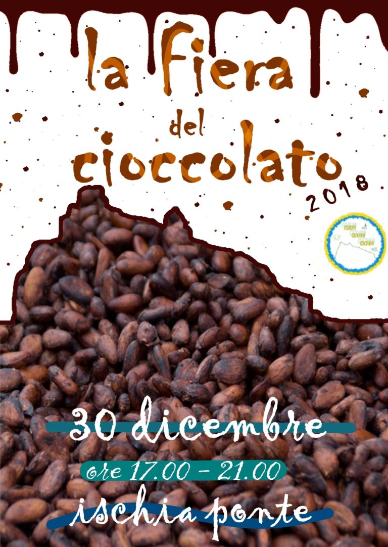 Domenica 30 dicembre, ad Ischia Ponte, per la prima volta “La Fiera del Cioccolato”.