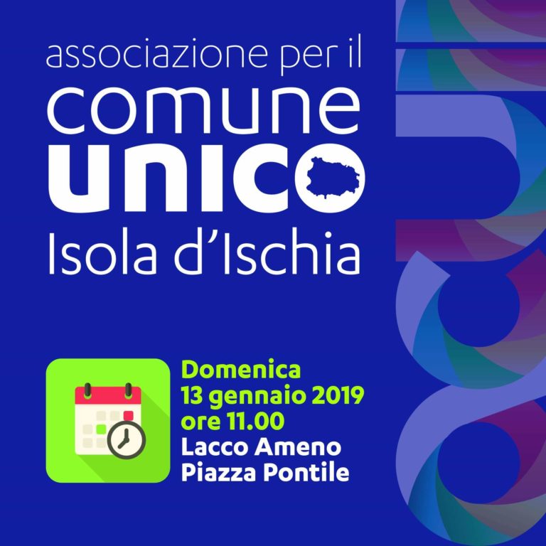 COMUNE UNICO, IL TOUR DELL’ ASSOCIAZIONE FA TAPPA A CASAMICCIOLA