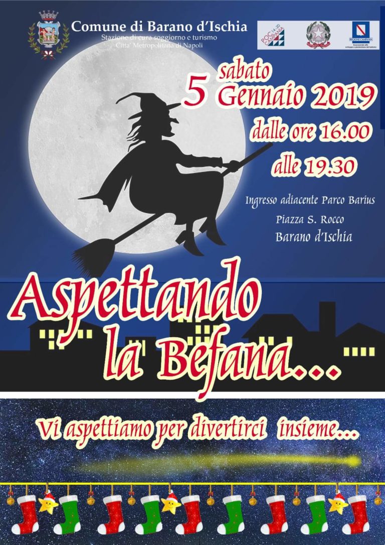 IL 5 GENNAIO, A BARANO, ARRIVA LA BEFANA!