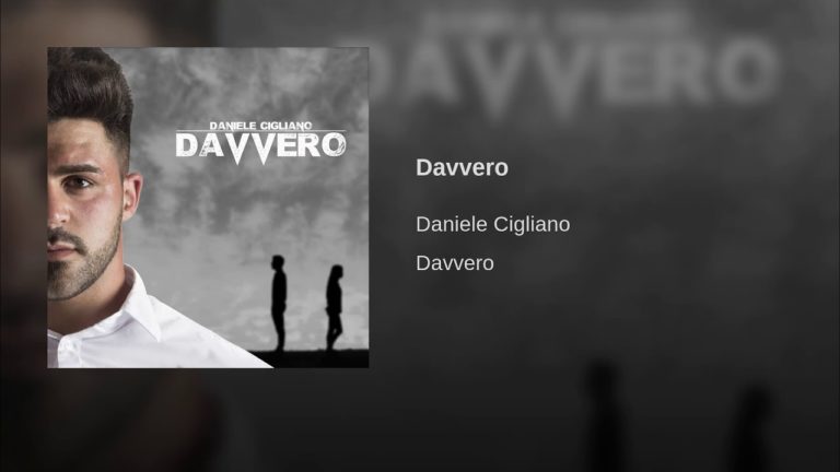 “DAVVERO”, L’INEDITO DEL CANTANTE ISCHITANO DANIELE CIGLIANO SPOPOLA SUL WEB