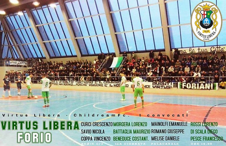 VIRTUS LIBERA, DOMANI ARRIVA IL CHILDREAM GIUGLIANO