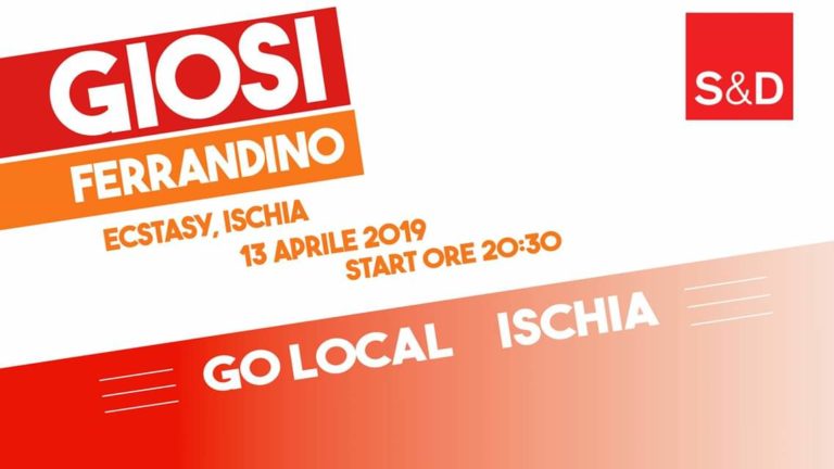 VERSO LE EUROPEE – GIOSI FERRANDINO E IL SUO GRUPPO ALL’ECSTASY CON “GO LOCAL”