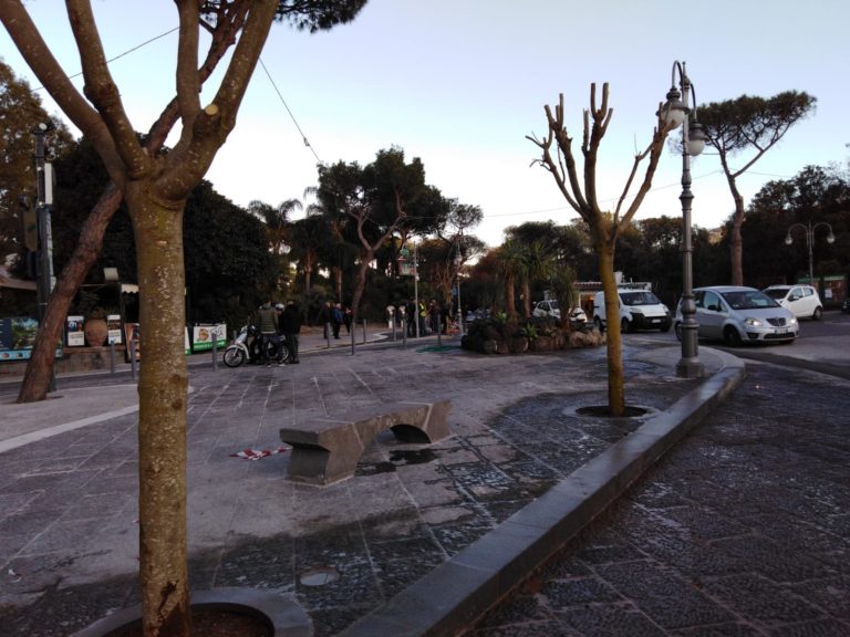 ULTIM’ORA: PIAZZA DEGLI EROI, TERMINATA LA PRIMA PARTE DEI LAVORI