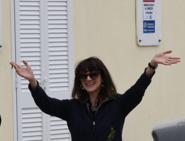 ASIA ARGENTO A ISCHIA, LE FOTO