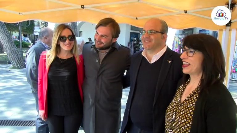 PASCALE AGLI STAND DELLA LEGA