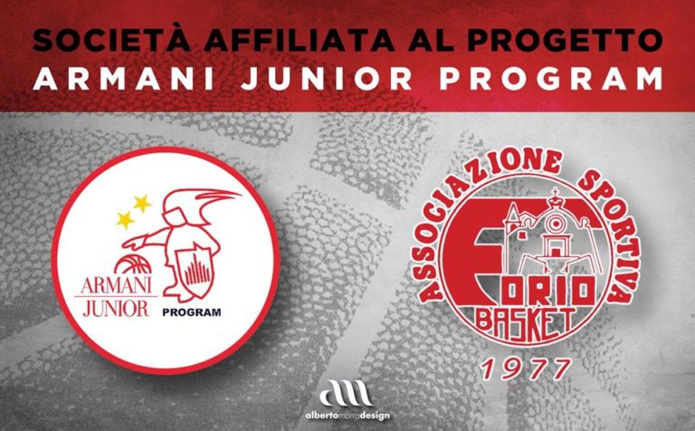 ADESSO E’ UFFICIALE: IL FORIO BASKET NEL PROGETTO ARMANI JUNIOR PROGRAM!