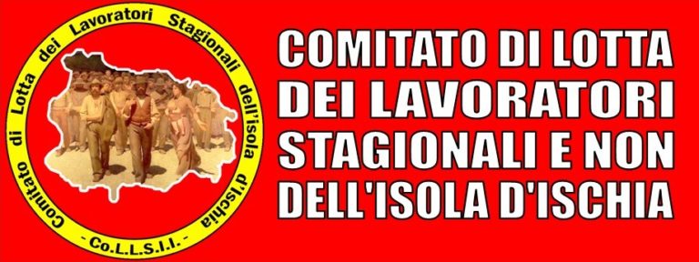 IL “CO.L.L.S.I.I” SCRIVE AL PREMIER CONTE E CHIEDE: “BONUS DI 600,00 EURO A TUTTI GLI STAGIONALI E REINTRODUZIONE DELLA VECCHIA INDENNITA’ DI DISOCCUPAZIONE”