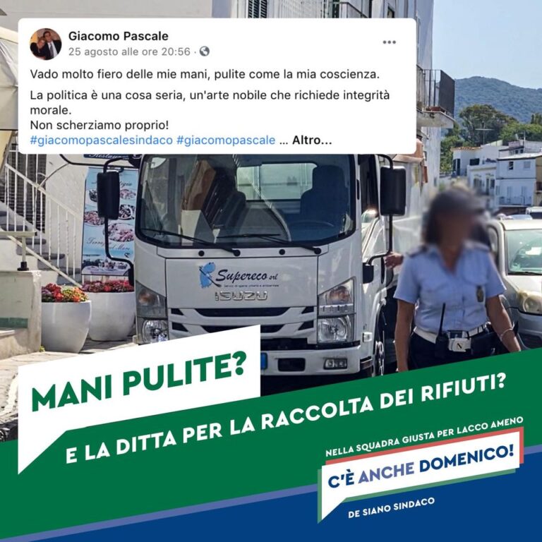 ELEZIONI – DE SIANO VS PASCALE: BOTTA E RISPOSTA SOCIAL