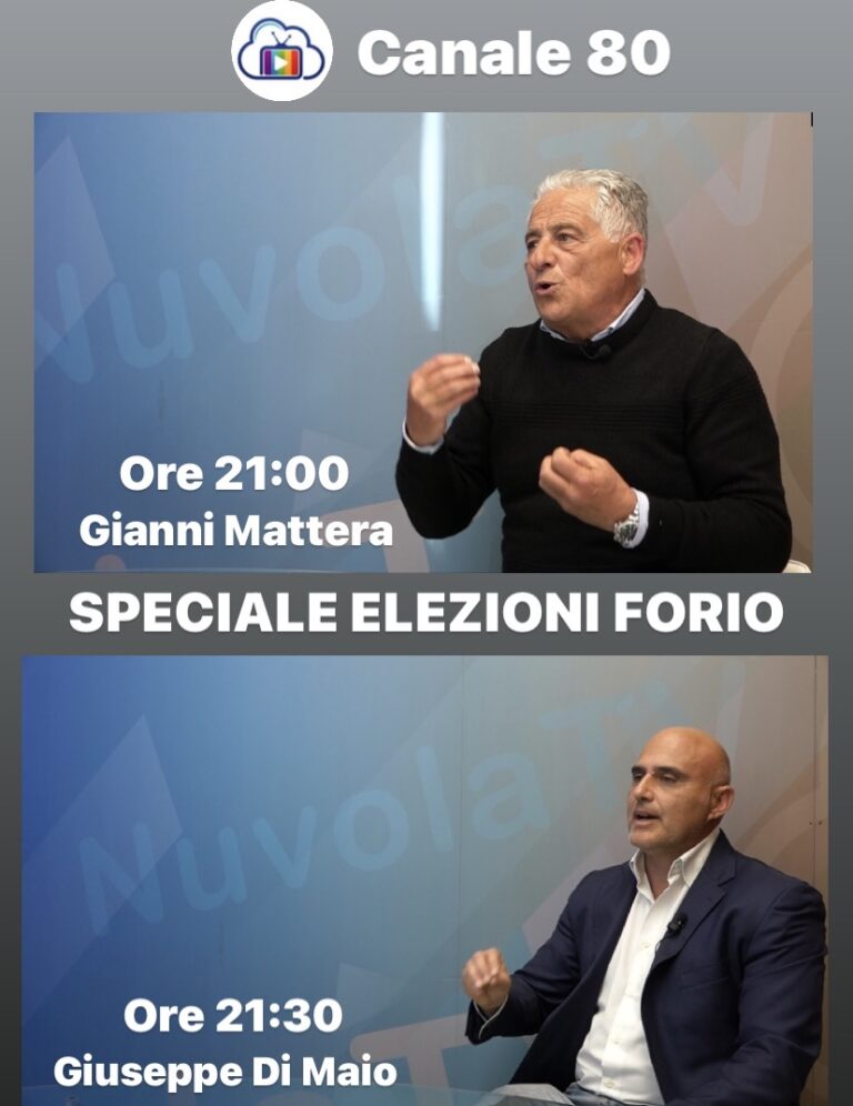 SPECIALE ELEZIONI FORIO