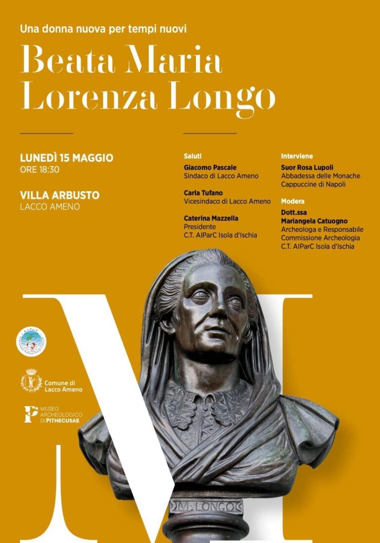 BEATA MARIA LORENZA LONGO, UNA DONNA NUOVA PER TEMPI NUOVI: IL RICORDO  A VILLA ARBUSTO CON SUOR ROSA LUPOLI