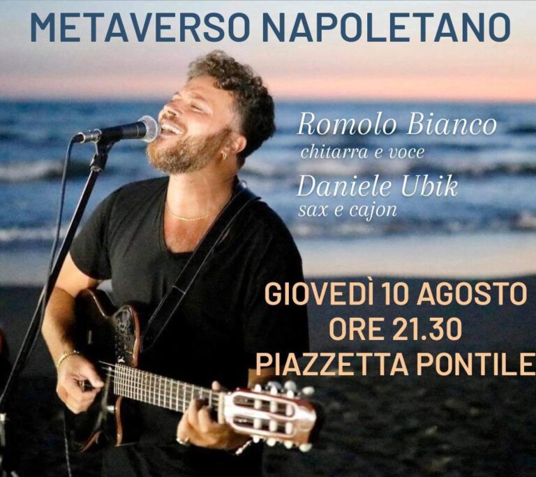 LACCO AMENO IN MUSICA CON “METAVERSO NAPOLETANO” DI ROMOLO BIANCO