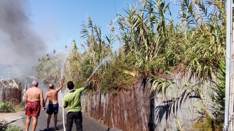 INCENDIO A CITARA: PAURA PER LE ATTIVITÀ COMMERCIALI 