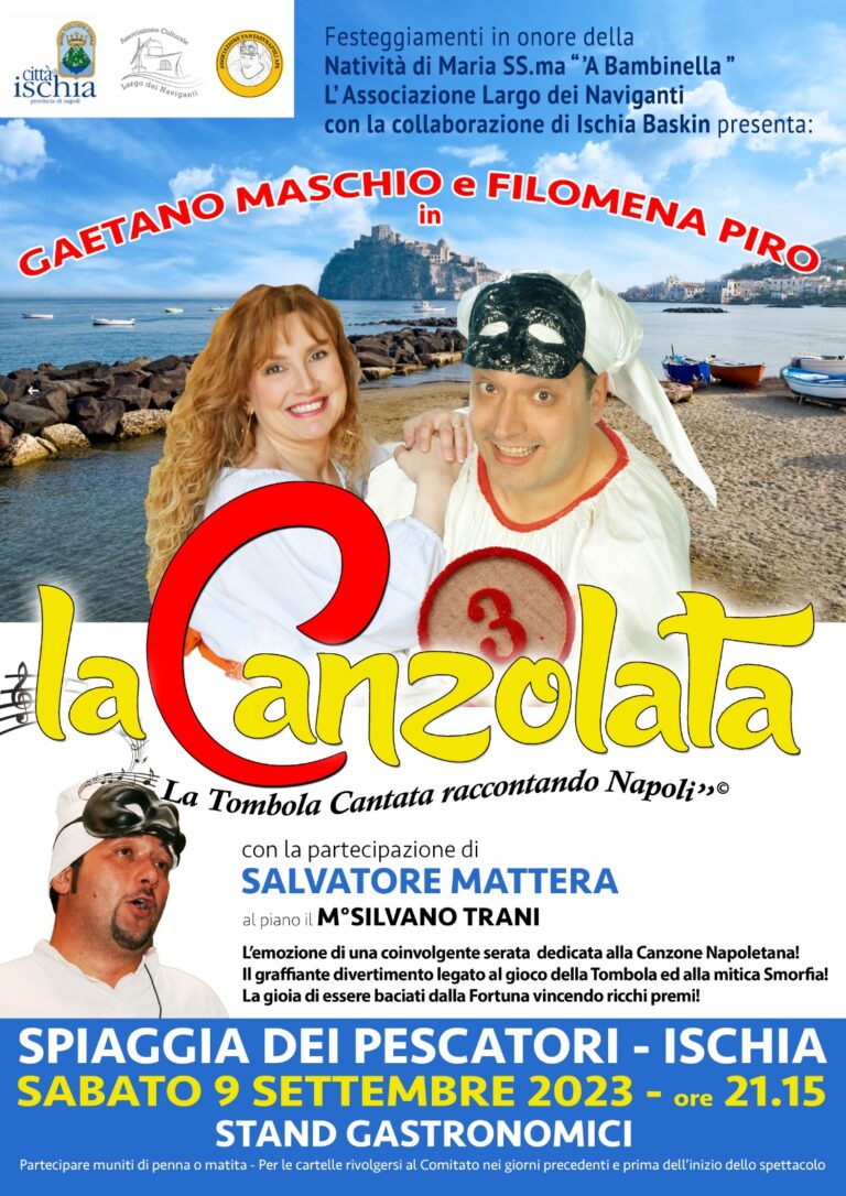 LA CANZOLATA DI GAETANO MASCHIO: LA TOMBOLA CANTATA RACCONTANDO NAPOLI 