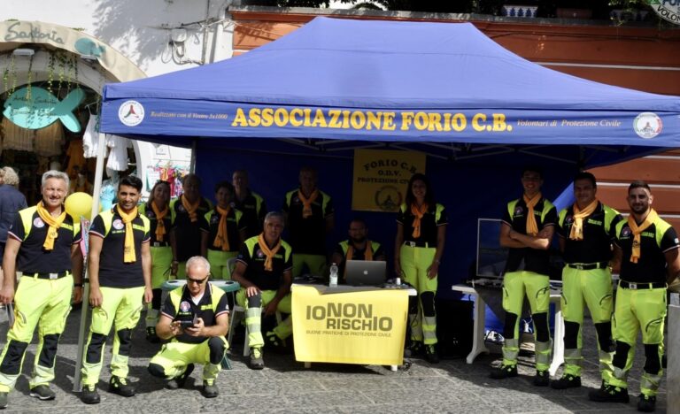 FORIO CB PROTEZIONE CIVILE: UNA SQUADRA E 2 AUTOMEZZI IN SUPPORTO A PRATO