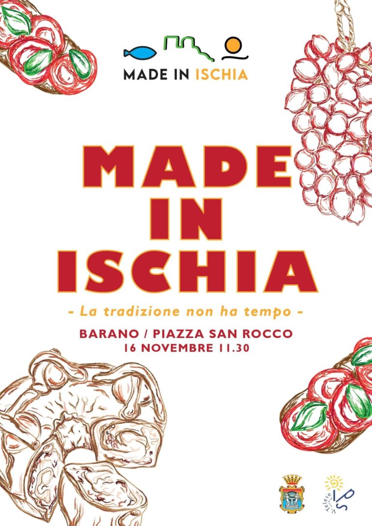 IPS TELESE: INIZIA IL TOUR GASTRONOMICO “MADE IN ISCHIA” 