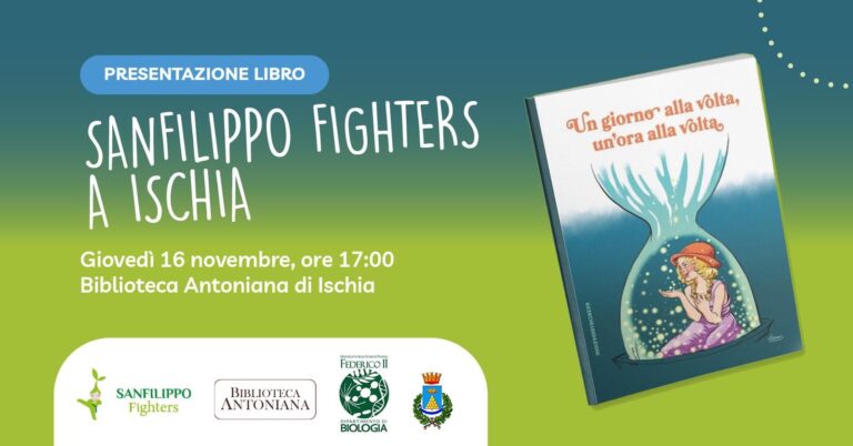 ISCHIA, BIBLIOTECA ANTONIANA: GIOVEDÌ LA PRESENTAZIONE DEL LIBRO “UN GIORNO ALLA VOLTA, UN’ORA ALLA VOLTA” 