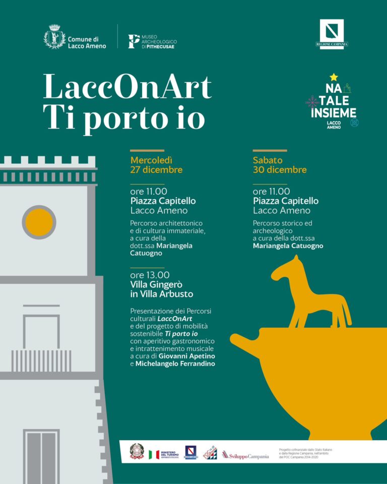 LACCONART: AL VIA DOMANI IL VIAGGIO NELLA STORIA MILLENARIA DI LACCO AMENO 