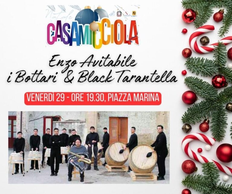 VENERDI ENZO AVITABILE IN CONCERTO A CASAMICCIOLA