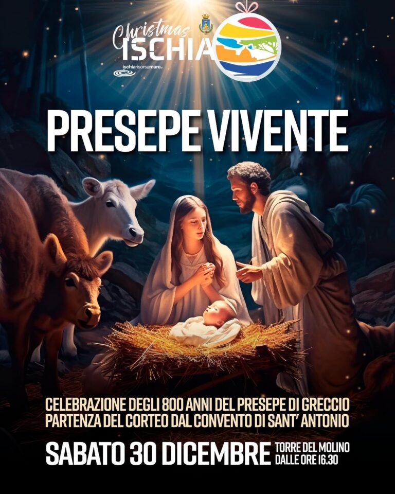 AL VIA DOMANI IL PRESEPE VIVENTE DI ISCHIA