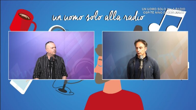 UN UOMO SOLO ALLA RADIO, DOMANI OSPITE NINO DI COSTANZO