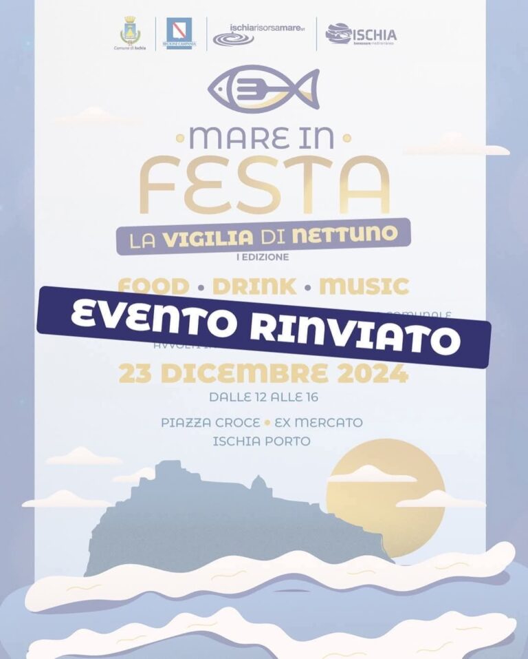 Ischia, Mare in Festa – La Vigilia di Nettuno: Evento rimandato 